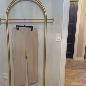 Rachel Zoe Beige Straight Leg Pants